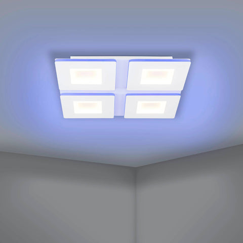 PADROGIANO CL 26,2W 3800lm RGB + TW 450X450  alb