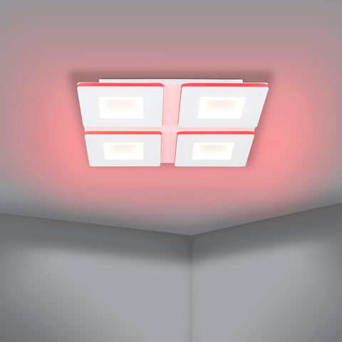 PADROGIANO CL 26,2W 3800lm RGB + TW 450X450  alb