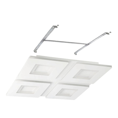 PADROGIANO CL 26,2W 3800lm RGB + TW 450X450  alb