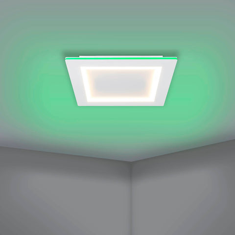 PADROGIANO CL 27,9W 3600lm RGB + TW 450X450  alb