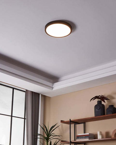 FUEVA-Z DL 19,5W 2500lm tuneable white, Ø285, negru