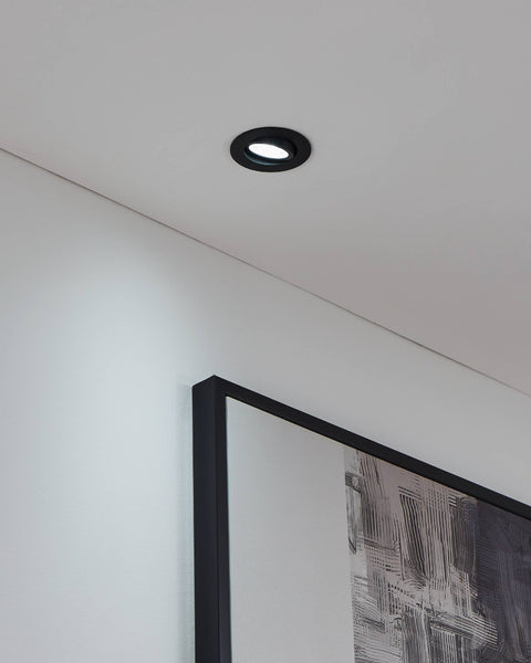 SALICETO-Z DL 5W 400lm RGB+TW, Ø88, negru