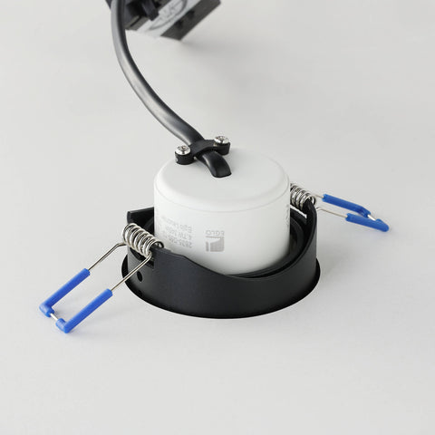 SALICETO-Z DL 5W 400lm RGB+TW, Ø88, negru