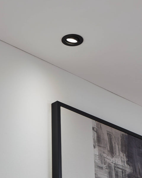 SALICETO-Z DL 5W 400lm RGB+TW, Ø88, negru
