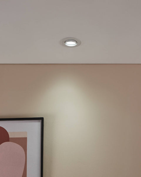 SALICETO-Z DL 5W 400lm RGB+TW, Ø88, alb