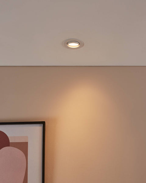 SALICETO-Z DL 5W 400lm RGB+TW, Ø88, alb