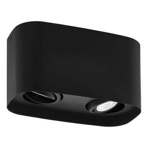 CAMINALES-Z CL 2X5W 345lm RGB+TW GU10 negru