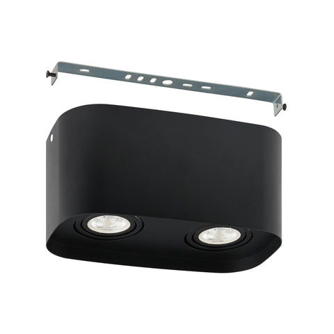 CAMINALES-Z CL 2X5W 345lm RGB+TW GU10 negru
