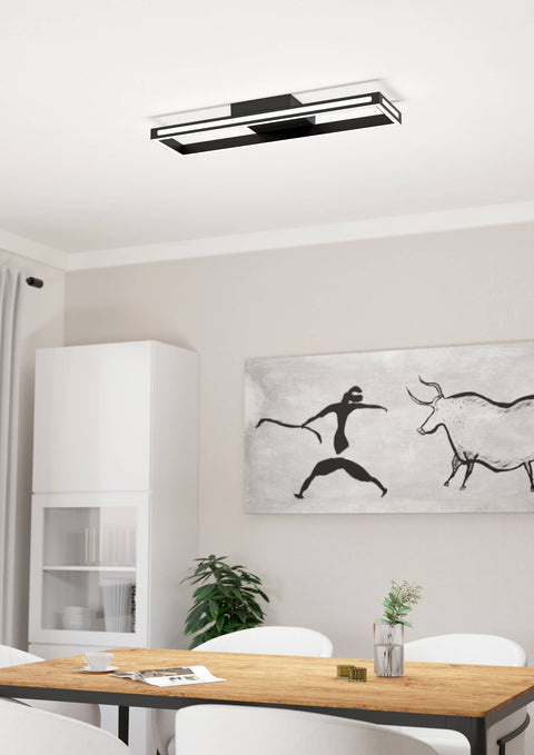 SALVILANAS-Z CL 21W 2700lm tuneable white L-1160 negru/alb