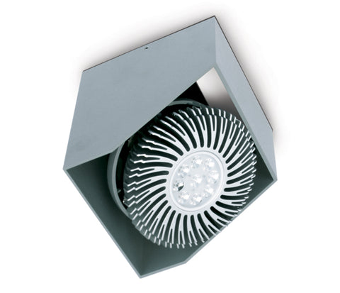 Robin-II-Q/A1 75W GU10 AR111, 100-240V, IP20, gri