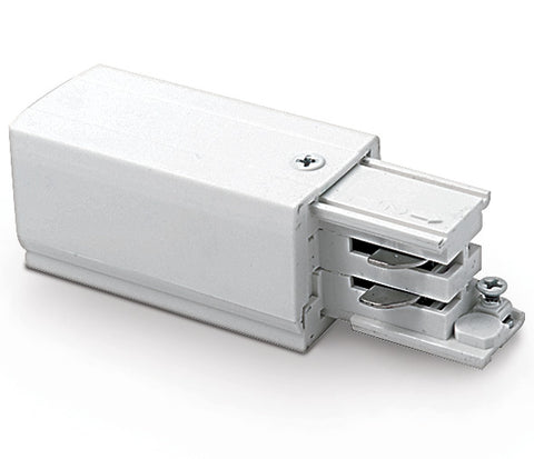 Alimentare pt șină 3PH partea stângă, alb