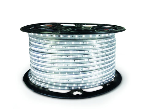 Larra bandă led 230V 6W/m 3000K 300lm/m PVC IP65 rola 100m