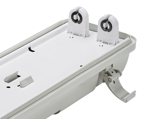 DEWY IP65 ptr.2xT8 LED Tube 100-240V 655mm IP65 PC/PC gri