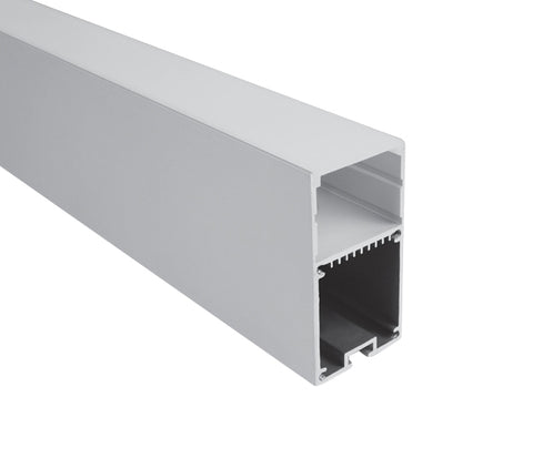 aluminiu profile 7910/AL + PC opal diffuser, 2 meters