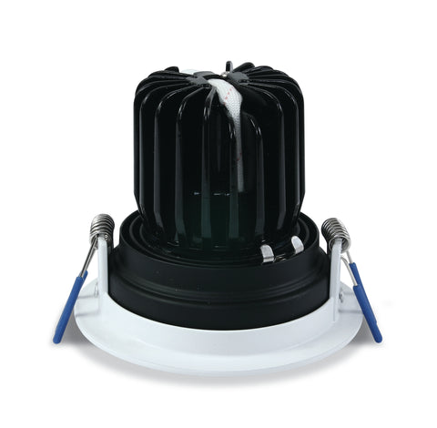 Pia-R COB LED 12W 3000K 1100lm, 40°, 700mA, IP20, alb