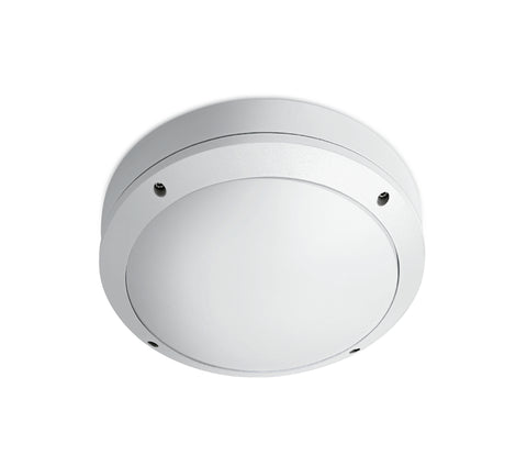 Teito 1 ceiling lamp round, E27, 20W, 100-240V, IP54,alb