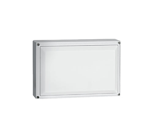 Aplică Laza Square, E27, 2x20W, IP54, alb