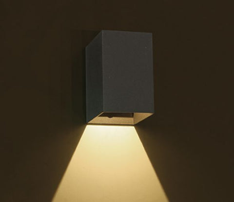 Dako I, Down LED 3W, 3000K, 200lm, IP54 ,antracit