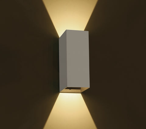 Dako I, Up/Down LED 2x3W, 3000K, IP54 , 400lm, alb