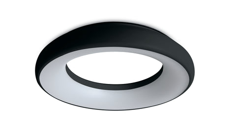 Laura LED 25W, 3000K, 1850lm, IP40, negru