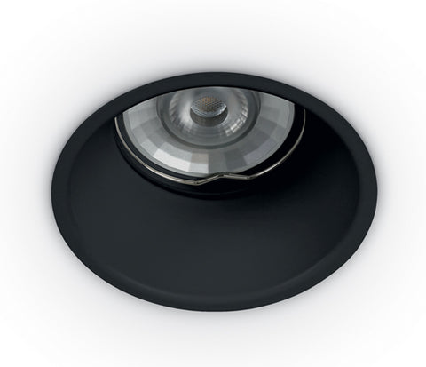 INA-F ST MR16, GU10, 50W, IP20, aluminiu, negru