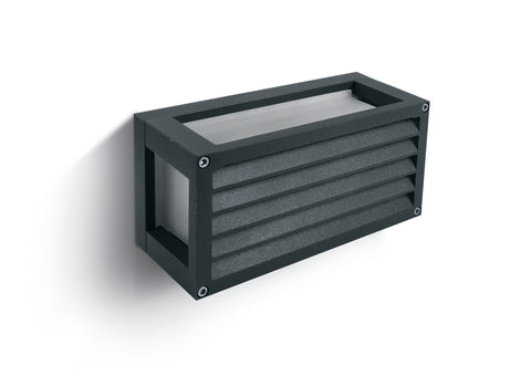 Bono-WL-II-S wall lamp 15W E27 IP54antracit