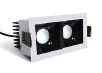 Alpha 2 LED 2x6,5W 3000K 2x550lm 36° IP20 350mA dimabil