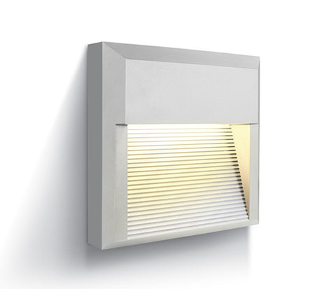 Lena Q2 LED 8W, 350lm, 3000K, 230V, IP65, alb