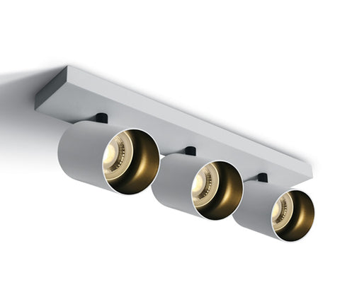 Acrux 3x10W GU10 MR16 110-240V IP20 alb