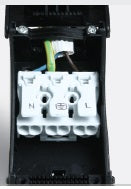 GU10 Sockel mit Halter und Verbindungsstecker