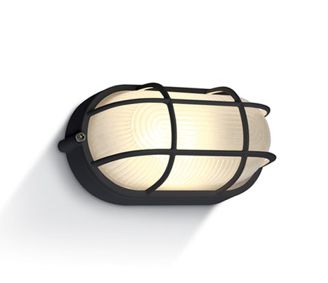 Kello 2 LED, 10W, 600lm, 3000K, 230V, IP54, negru