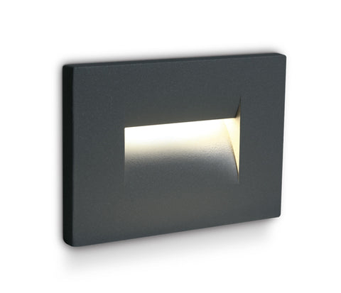 Ida 2 LED 3,6W, 3000K, 85lm, IP65, alu,antracit