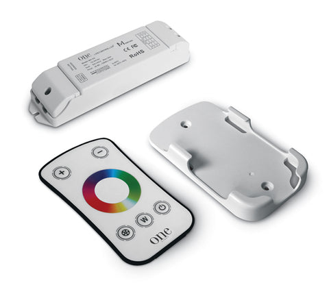 Remote control RGB+W 12/24VDC, alb