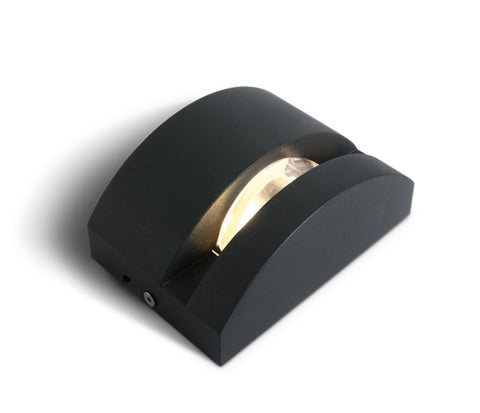 Mirfax LED 6W, 330lm, 3000K, 100-240V, IP65, 270°,anthracite