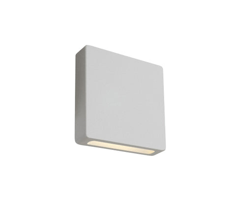 Alnar SQ Up/Down 2W, 110lm, 3000K, IP65, alb