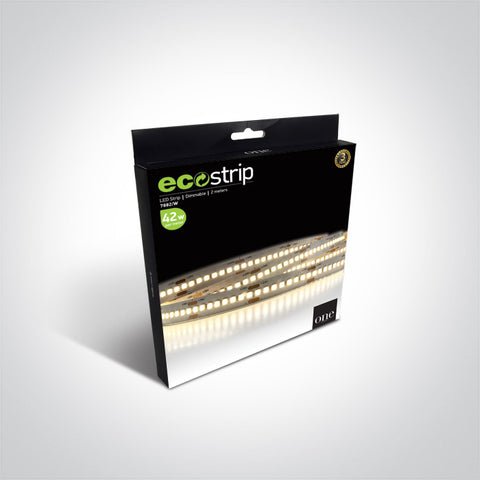 Marra LED Strip 42W/m, 6100lm/m, 3000K, 24VDC, IP20, 2m