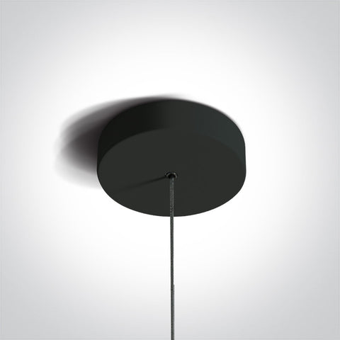 Tubos III LED 6W 420lm 3000K 30° 220-240V IP20 negru
