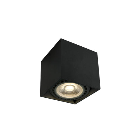 Hasso Square GU10 R111 15W 220-240V IP20 negru