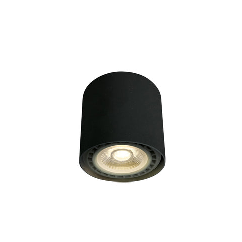 Hasso Round GU10 R111 15W 220-240V IP20 negru