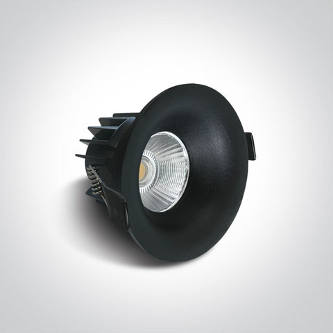 Sila LED 12W 1100lm 3000K 50° negru