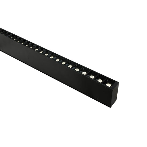 Linear BU LED 40/20W  4000K 34°/120° 220-240V IP20 negru