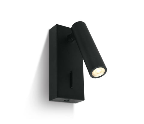 Hawk LED Switch 3W 150lm 3000K 36° 220-240V IP20 negru