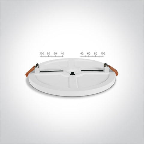 Bronte 10W 800lm 4000K 38° Ra80 230V IP20 negru