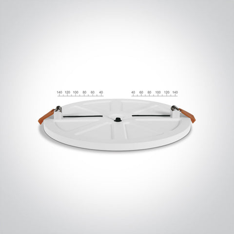 Bronte 14W 1200lm 3000K Ra80 230V IP20 negru