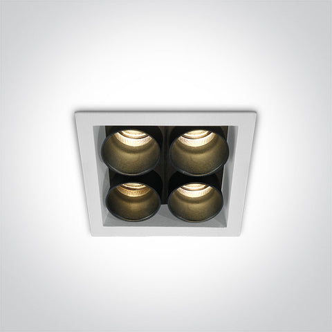 Astor 10W 800lm 3000K 25° Ra85 230V IP20 alb