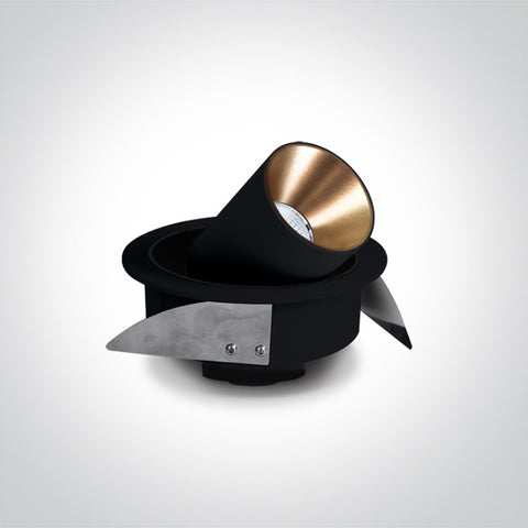 Ithaca LED 9W 675lm 3000K Ra90 IP20 dim negru