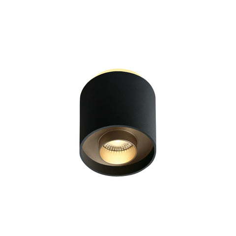 Testo-S LED COB 8W 320lm+100lm 36° 90 220-240V IP20 negru