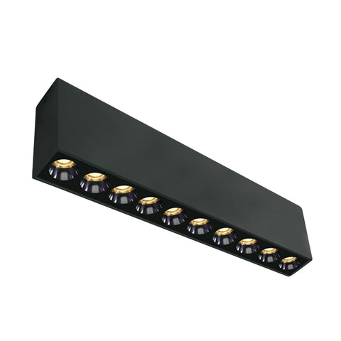 Orion-D LED 24W 1700lm 930 IP20 220-240V 38° negru