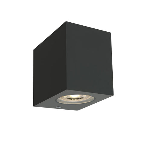 Plazma 6W GU10 IP65 IK06 100-240V Dimm antracit