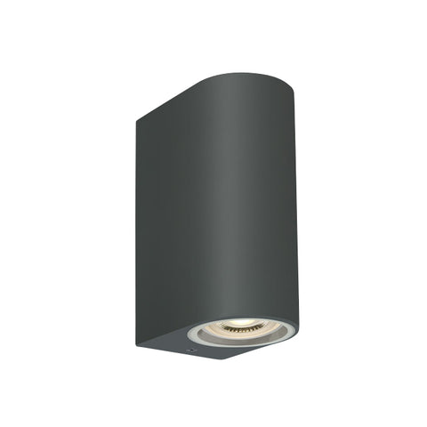 Porter 2 12W GU10 IP65 IK06 100-240V Dimm antracit